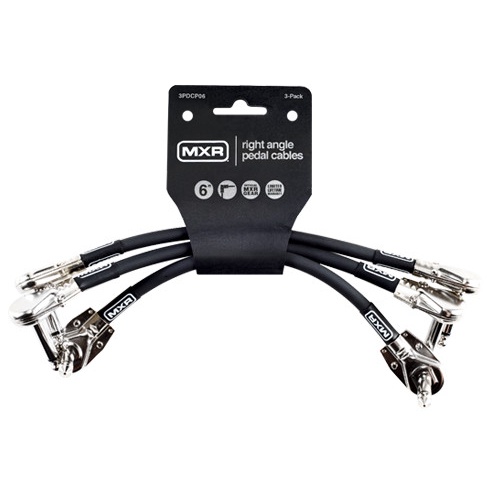 MXR PATCH CABLE WITH PANCAKE PLUG, HIGH QUALITY CABLE