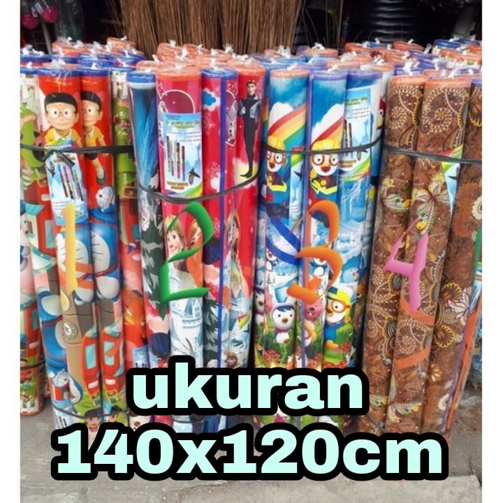 TIKAR GAMBAR / KARPET / TIKER / TIKAR SPON EVA KARAKTER UKURAN 140x120 - SR