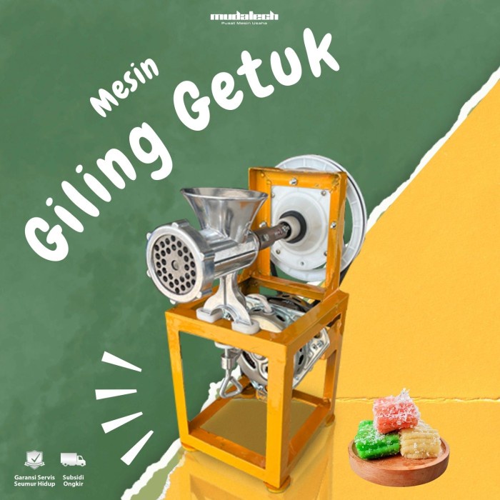 PROMO Mesin Gilingan Getuk Lindri Otomatis Alat Cetak Getuk