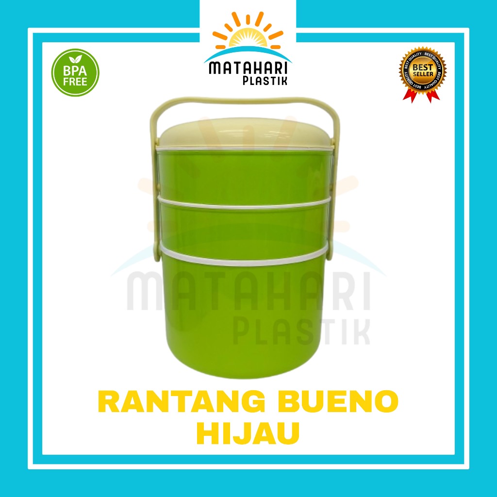 NEW Rantang Susun/Rantang Bueno/Rantang susun 3/Rantang Besar/Rantang Plastik susun 3