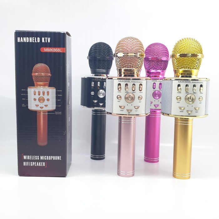 Mix Bluetooth MMK868L Karaoke Microphone / Microphone Bluetooth Karaok