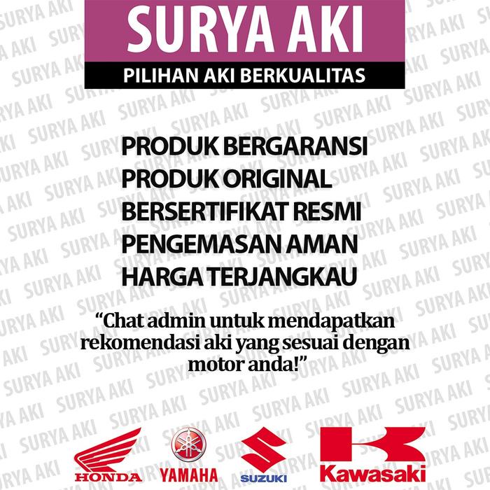 SALE TERHOTT AKI MOTOR VARIO 125/150 KAYABA GTZ7S AKI KERING READYY