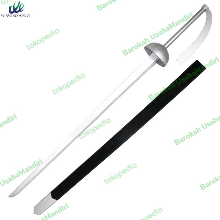 Mainan pedang kayu esdeath