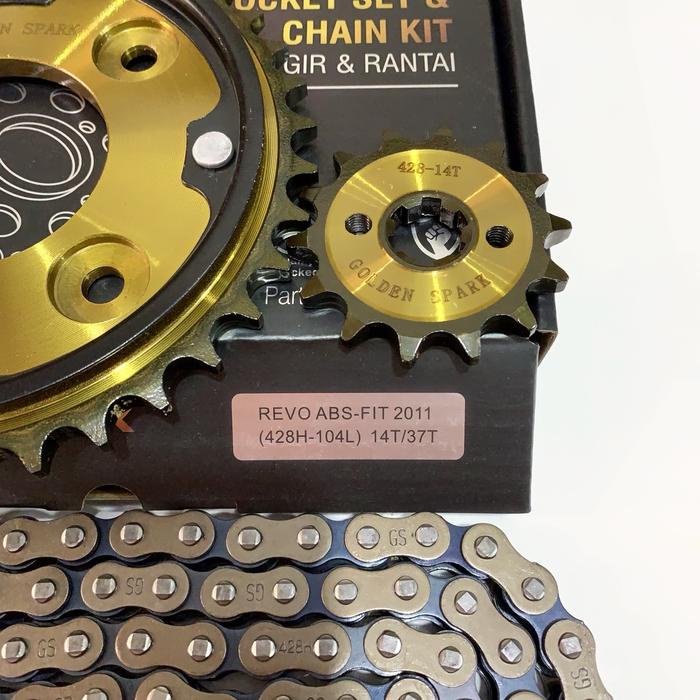 TOP GEAR GIR SET REVO ABSOLUTE / REVO FIT 2011 / REVO FI / REVO LAMA / BLADE 110 LAMA 14/37T