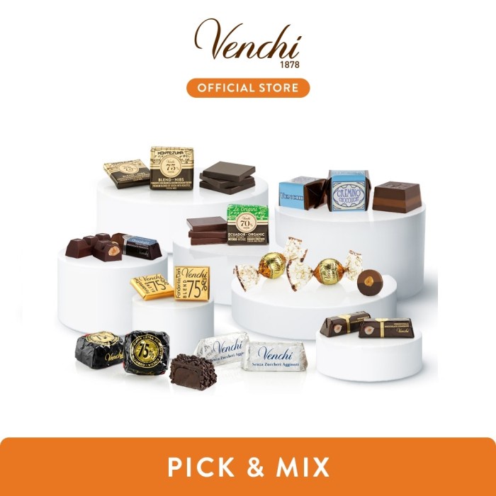 

BARANG TERLARIS Venchi - Pick & Mix Dark Chocolate