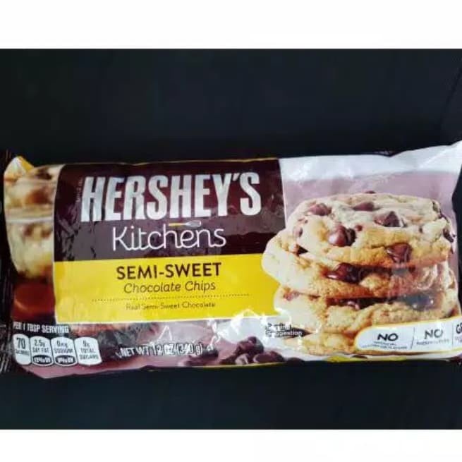 

BARANG TERLARIS Hershey Semi-Sweet Chocolate Chips 340gr coklat