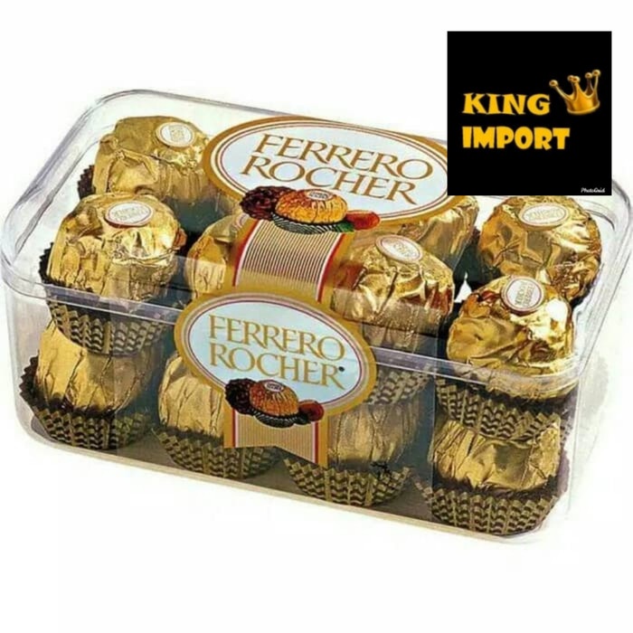 

BARANG TERLARIS Coklat Ferrero Rocher isi 16 /T16