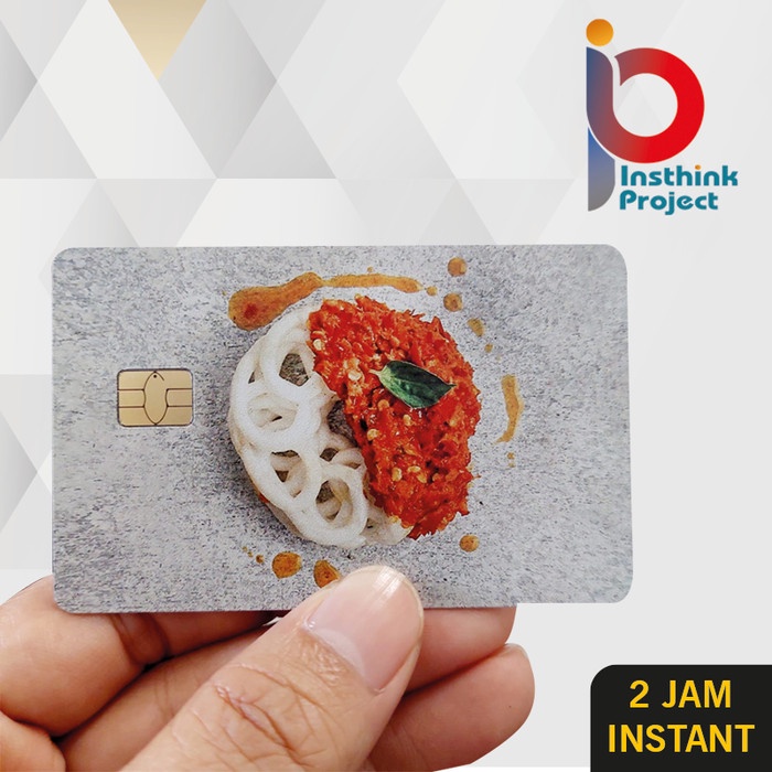 

Ready- Emoney mandiri flazz bca gen 2 custom kartu e toll print UV free edit