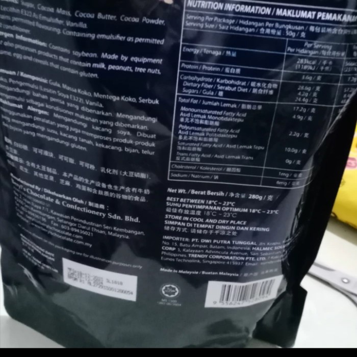 

BARANG TERLARIS BERYLS CHOCOLATE POUCH 280GR DARK/STRAWBERRY