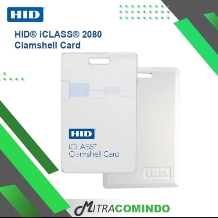 

Ready- Kartu Akses HID iClass 2080 Clamshell Smart Card