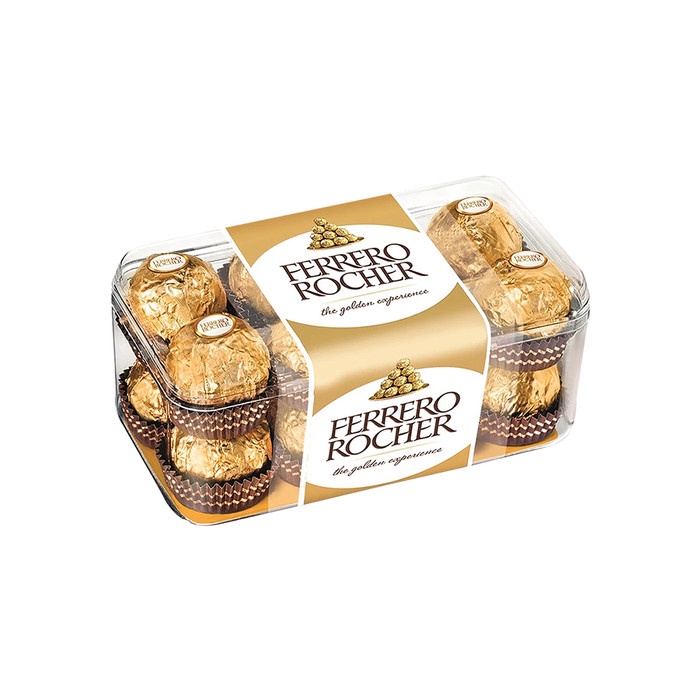 

BARANG TERLARIS Ferrero Rocher Chocolate T-16 / Cokelat Import 200 Gr
