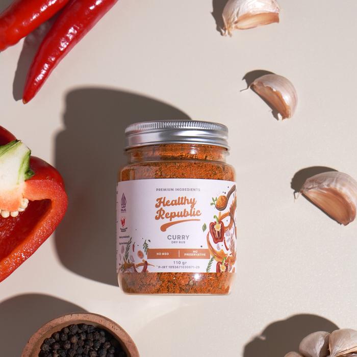 

BARANG TERLARIS [ BUNDLE 3pcs BEBAS PILIH ] Healthy Republic Dry Rub Bumbu Marinasi Dry Rub 110Gram