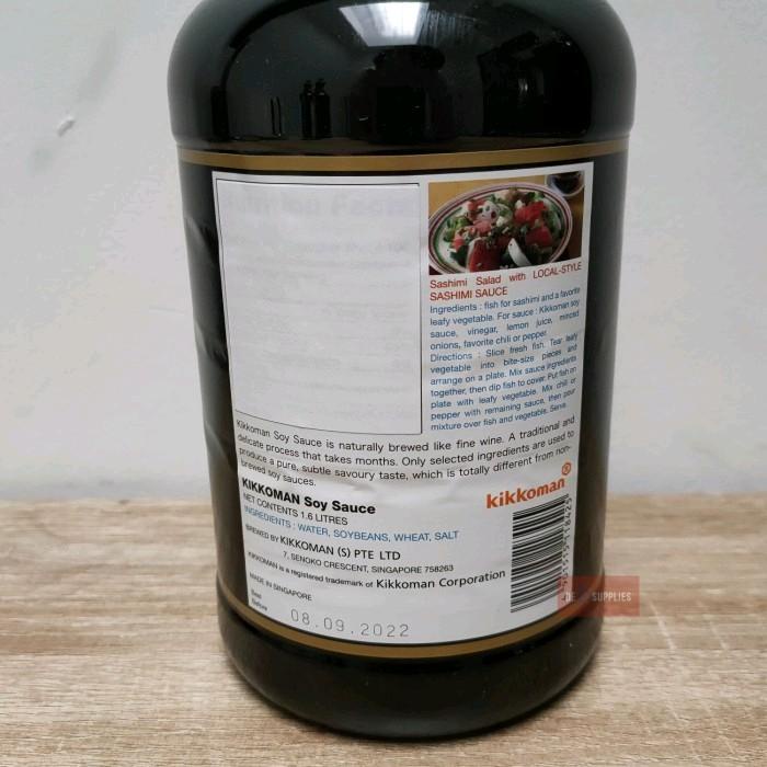 

BARANG TERLARIS Kikkoman Shoyu Premium Soy Sauce 1.6L - Kecap Asin Jepang Resto
