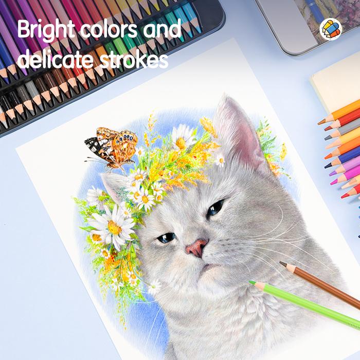 

DELI HIGH-GRADE OIL COLOR PENCIL 6567/6568 - PENSIL WARNA MINYAK PREMIUM 24/36/48/72 WARNA, TAHAN