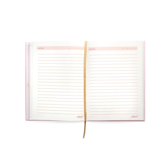 

BARANG TERLARIS Journal pengembangan diri / self help Harvest Ready Set Goals - pink
