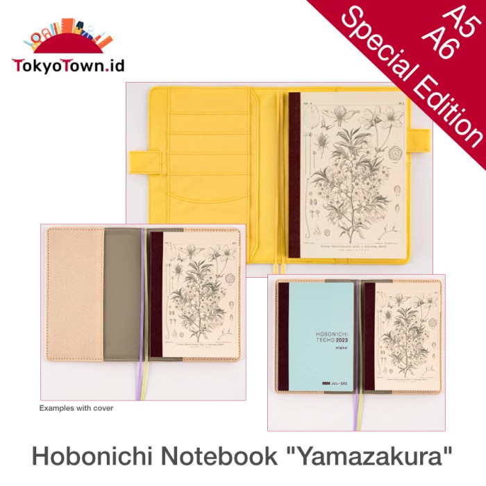 

BARANG TERLARIS Hobonichi Plain Notebook Yamazakura Tomoe River