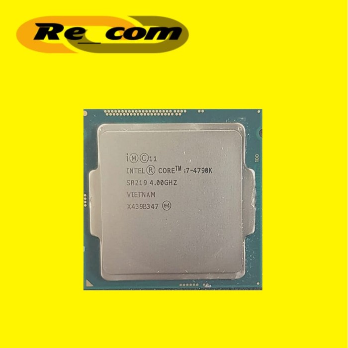 Paling Baik Processor Intel Core I7 4790K Tray Lga 1150