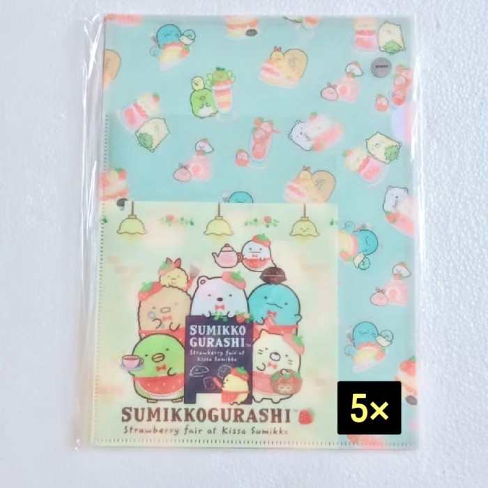 BARANG TERLARIS Map Folder A4 Pocket Sumikko Gurashi