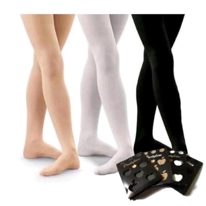 Stocking Wanita APPLE PANTYHOSE / Stoking Perempuan TEBAL Warna HITAM PUTIH CREAM ABU KULIT Celana