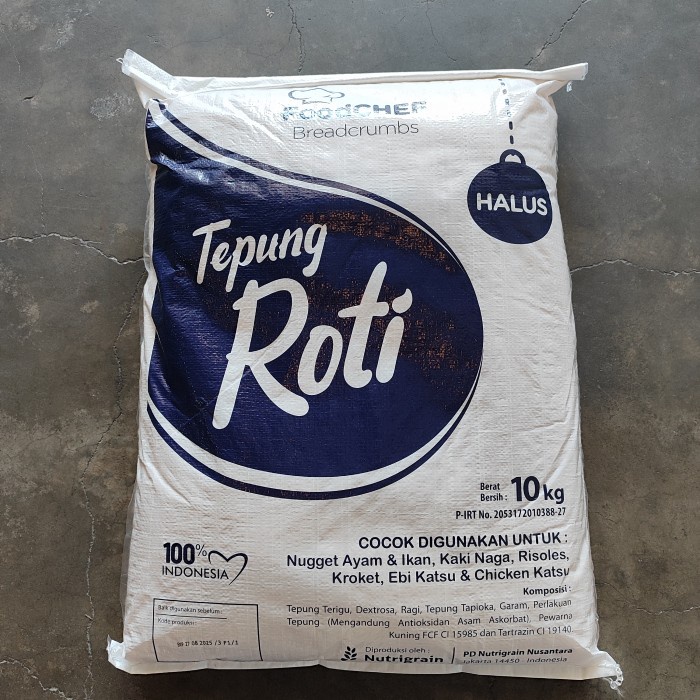 

Viral Breadcrumbs Foodchef Tepung Roti Kualitas Super 10 Kg Mix Cod