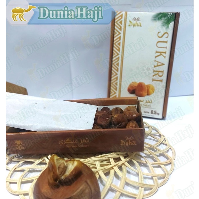 

Dunia Haji - Kurma Raja Sukari 500Gr