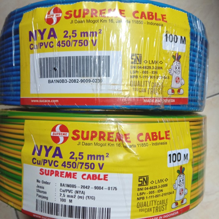 KABEL SUPREME NYA 2,5mm SUPREME 2,5MM 100M