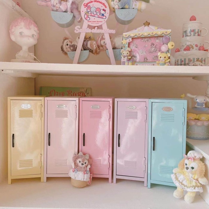 [DP PO] Mini Locker Miniatur Mini Cabinet Lemari Loker Boneka