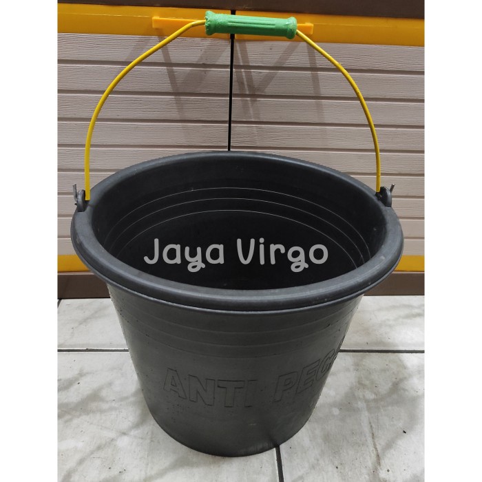 New Ember karet 20 / ember anti pecah / ember hitam / ember cor karet Berkualitas