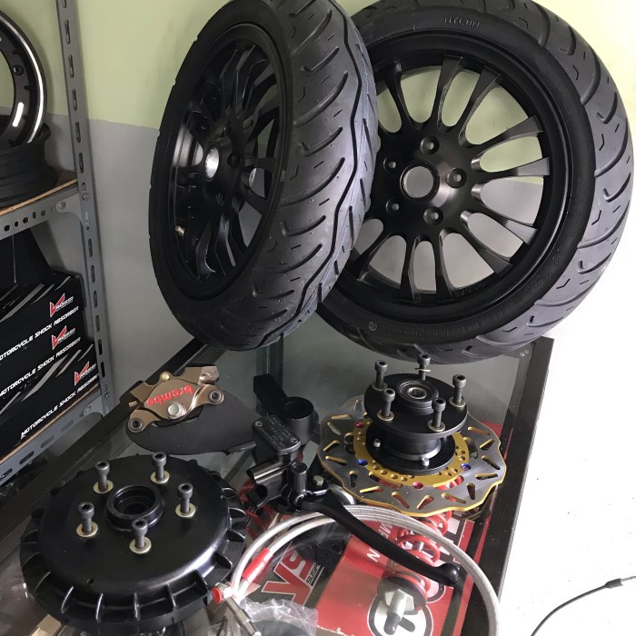 Paket upgrade velg Ring 12 r12 vespa classic