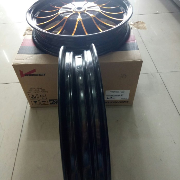 VELG ROSSI TAPAK LEBAR MOTOR YAMAHA XEON UKURAN 215/250 RING 14
