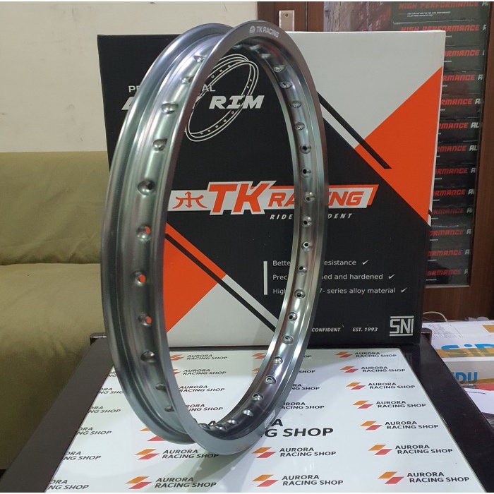 Velg TK Bright 18 x 160 warna Titanium