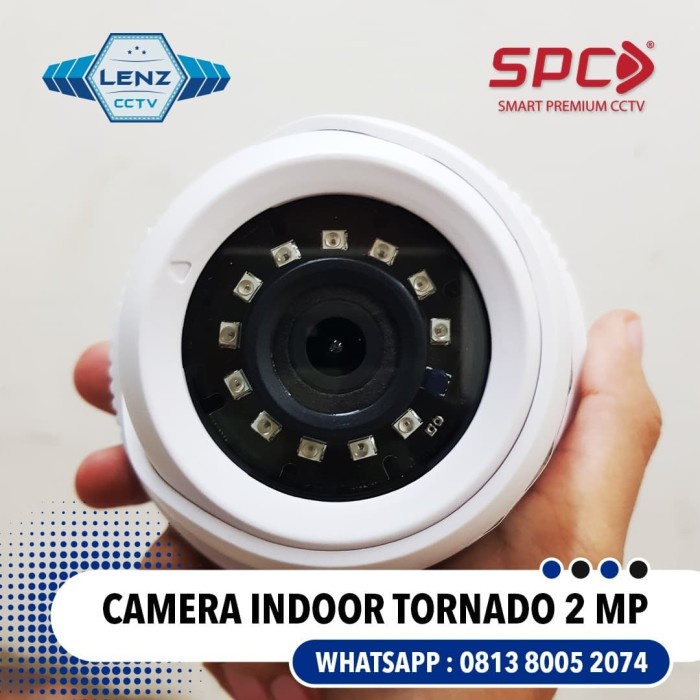 Camera CCTV SPC Tornado Indoor 2 MP / 4 in 1 DVR 1080p
