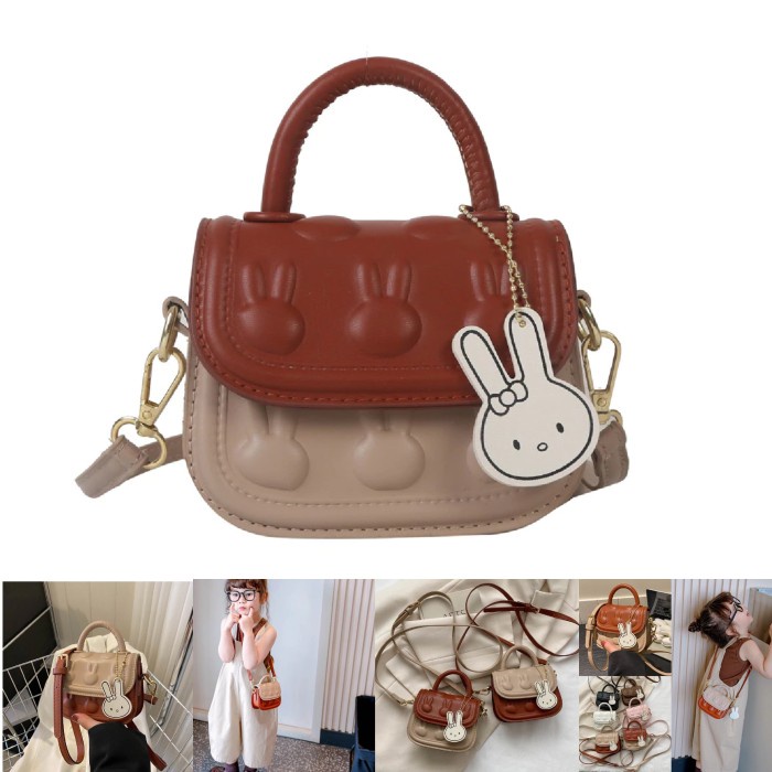 PREMIUM [KUALITAS IMPORT] TAS SELEMPANG MINI TAS BAHU ANAK CEWEK PEREMPUAN MODEL GAYA KOREA KADO