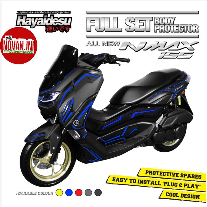 PREMIUM Yamaha NMAX (2020-2022) Body Protector Full Set Cover-Hayaidesu