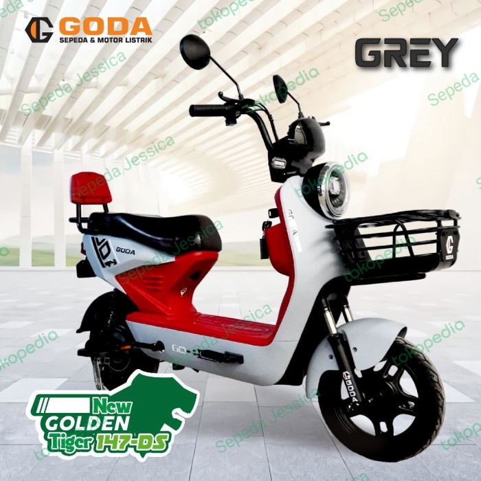 Best seller Sepeda Listrik GODA 147 D GOLDEN TIGER 500 Watt GODA 147D GODA 147-D Terlaris