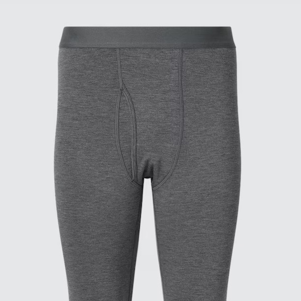 PROMO CELANA LONGJOHN PRIA UNIQLO HEATTECH UltraWarm Tights 400231 DARK GREY