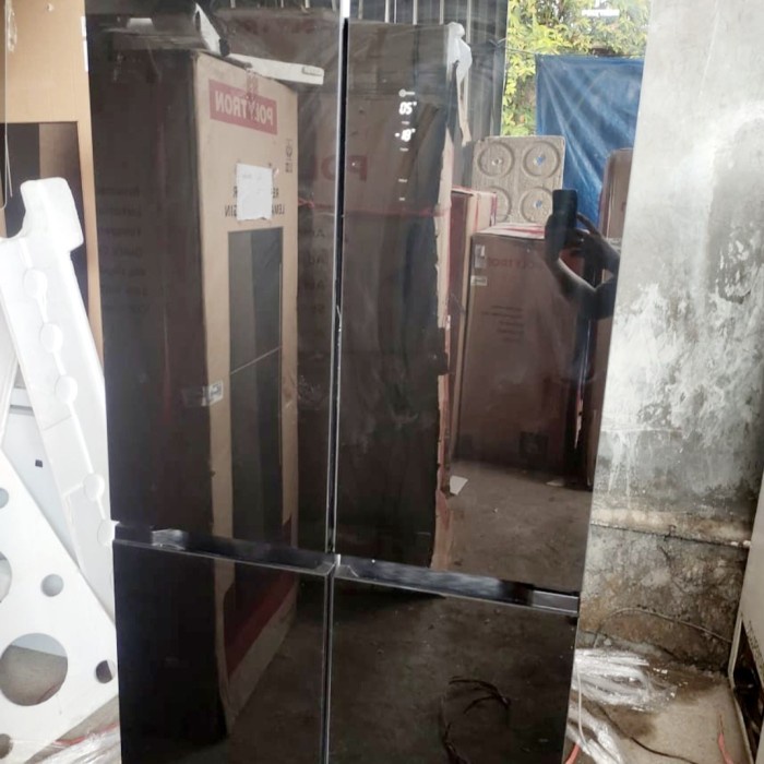 KULKAS SIDE BY SIDE POLYTRON PRS 560X