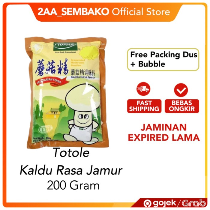 

Sale Terbatas Totole / Mokoching Kaldu Jamur 200Gr Aman