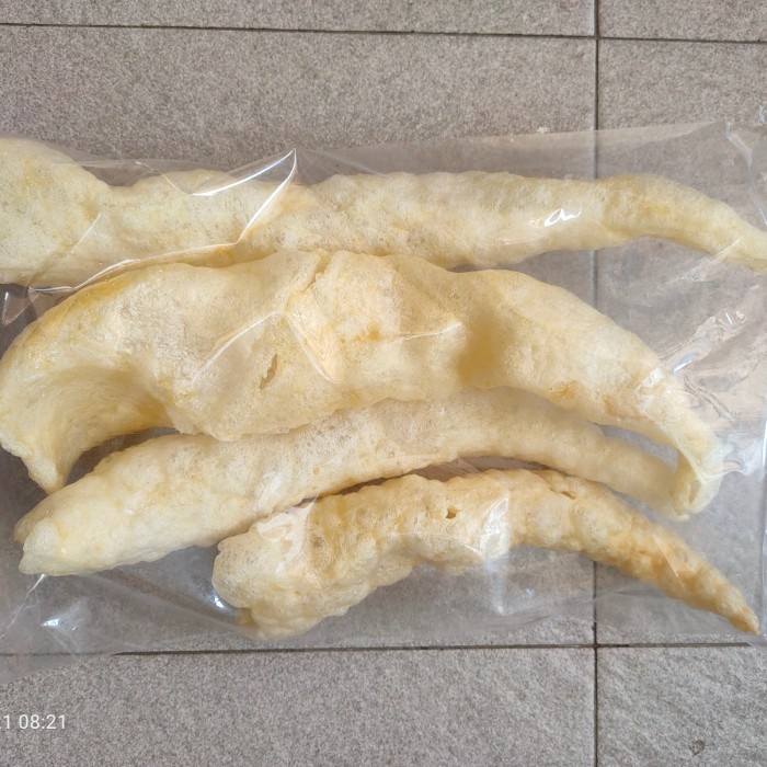 

Hi Pio/ Gelembung Ikan / Perut Ikan Hipio Goreng Kakap Muara 100 gr