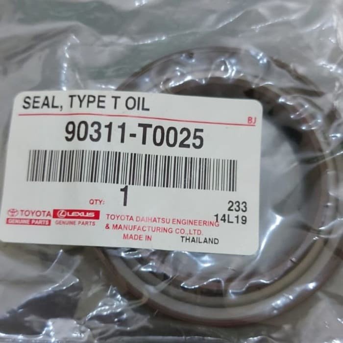 Seal Ker As depan seal Cover Timing INNOVA INOVA FORTUNER HILUX BENSIN