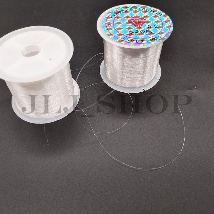 MNTB" BENANG NYLON JAHIT PAYET 0.2 MM