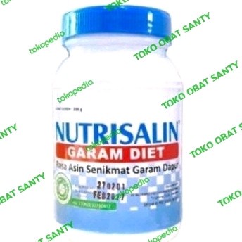 

Sale Terbatas Nutrisalin Garam Sehat Untuk Diet / Garam Diet 200Gr Rendah Natrium Aman
