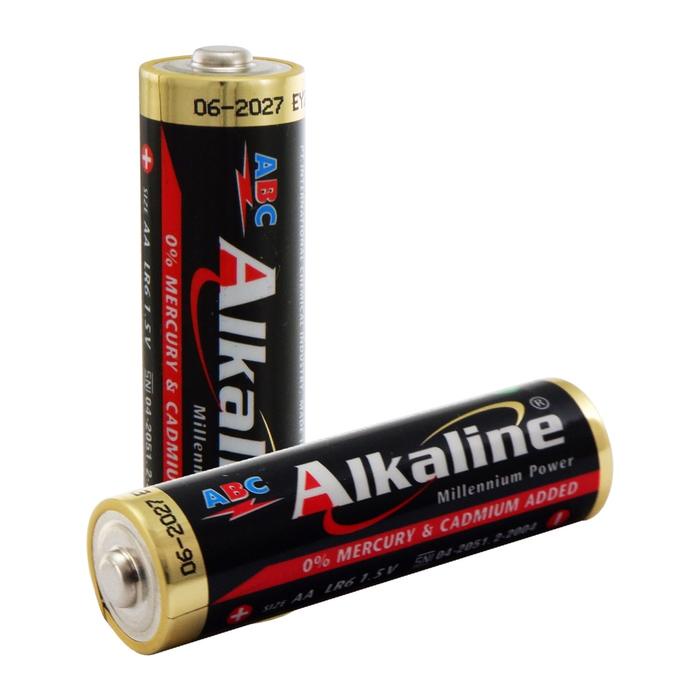 BATTERY BATERAI BATRE ABC ALKALINE POWER AA A2 1.5V ORIGINAL JAM DINDING SWEEP TERBARU