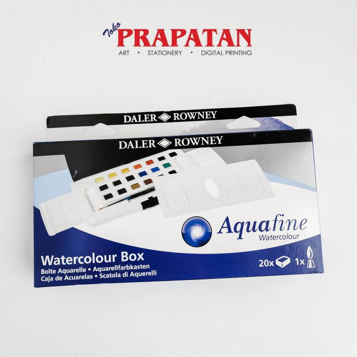 

TERLARIS Daler Rowney Aquafine Watercolor Box 20c