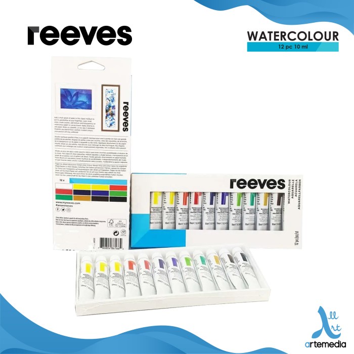 

TERLARIS Cat Air Reeves Watercolor Paint Tube Set