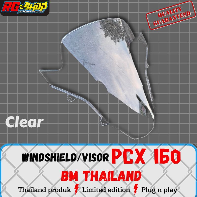 Visor Windshield Windscreen PCX 160 2021 2022 BM Thailand