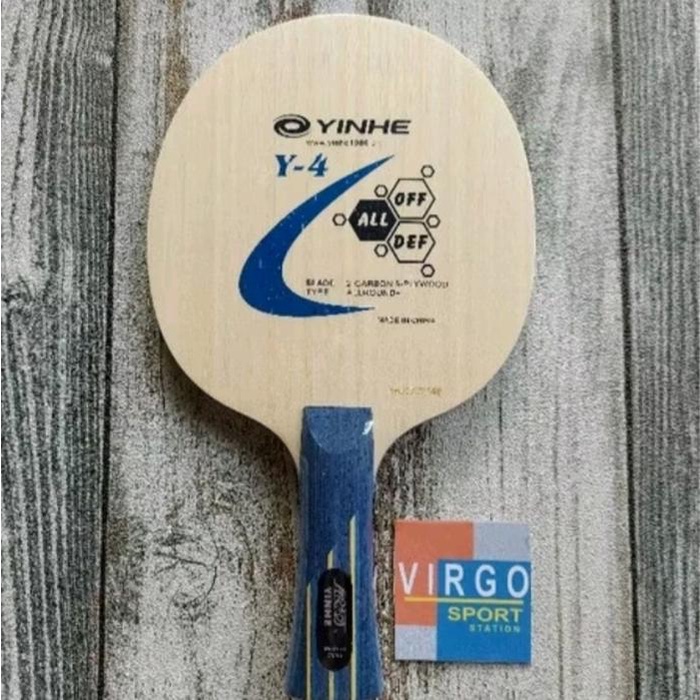 Yinhe Y4 carbon kayu blade bat bet pingpong tenis meja 100%ORIGINAL