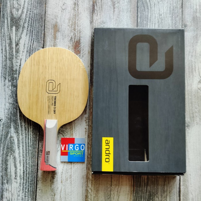 Andro Treiber CI OFF Carbon kayu bat bet pingpong 100%Original