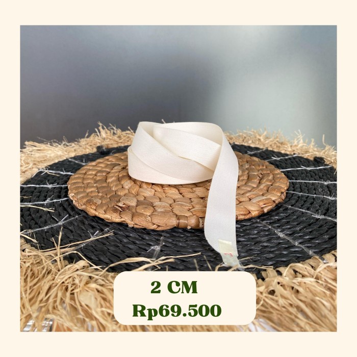 

Promo Label Katun Cream Polos By Pojok Label Cod