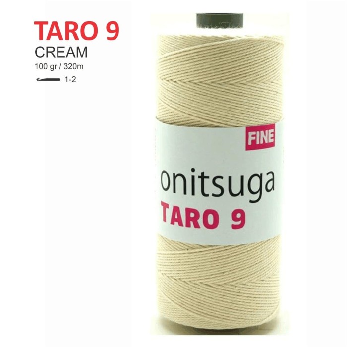BENANG RAJUT JALA TARO 9